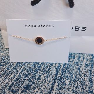 マークジェイコブス(MARC JACOBS)のマークジェイコブス Marc Jacobs ブレスレット ブラック ゴールド(ブレスレット/バングル)