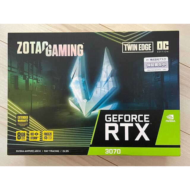 PC/タブレットZOTAC GAMING GeForce RTX 3070 Twin Edge