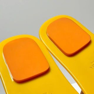 PRADA - ☆未使用 プラダ PRADA ロゴ ラバー スライド サンダル 35