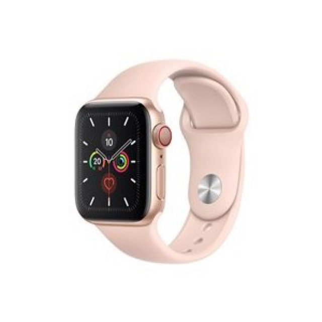 Apple Watch(アップルウォッチ)のAPPLE WATCH5 40mm アップルウォッチ本体　ローズゴールド/ピンク スマホ/家電/カメラのスマートフォン/携帯電話(その他)の商品写真