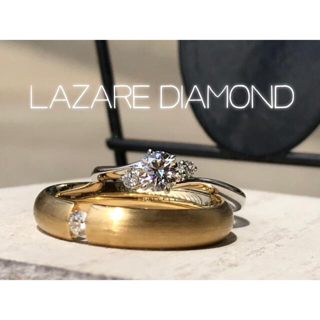 鑑定書あり☆美品ラザールダイヤモンドLazare Diamondプラチナリング