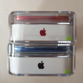 アップル(Apple)のiPodTouch 7世代 32GB レッド ブルー 計2台(ポータブルプレーヤー)