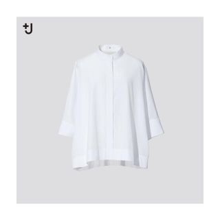 ユニクロ(UNIQLO)のユニクロ J スーピマコットンドルマンスリーブシャツ(シャツ/ブラウス(長袖/七分))