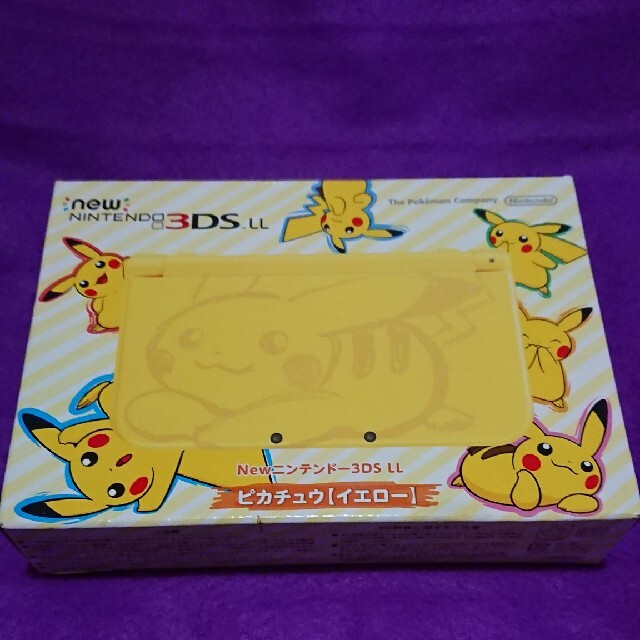 Nintendo 3DS NEWニンテンドー3DSLL ポケモン ピカチュウ イ