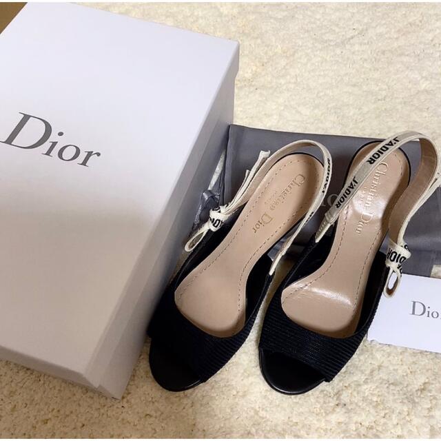 dior バッグスリングパンプス　36