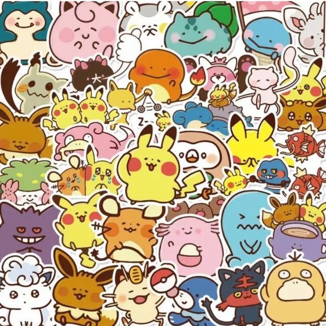 新品未使用 ポケモン カナヘイ シール 38枚 大きめステッカーの通販 By ぽむ S Shop ラクマ