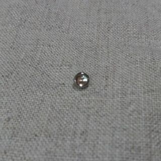 インダストリアルストレングス カボションジェムエンド 4mm 14G ①(ピアス(片耳用))