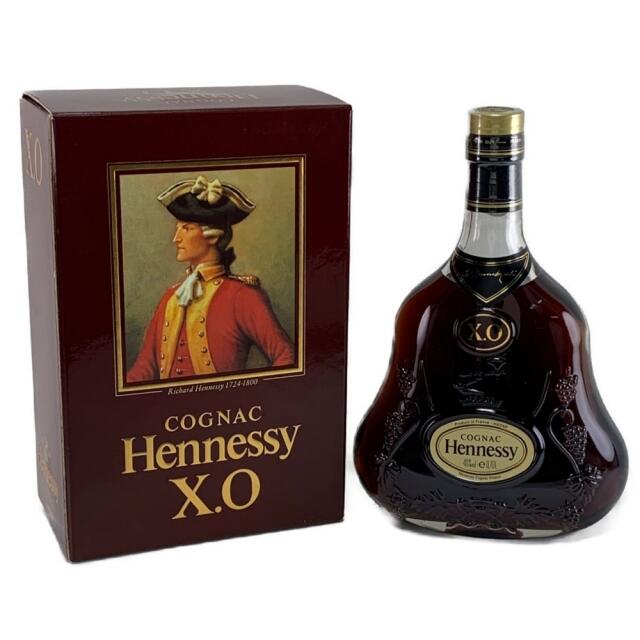 ▽▽Hennessy ヘネシー XO 金キャップ クリアボトル 700ml