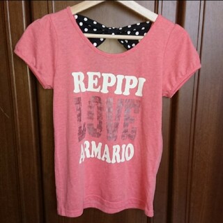 レピピアルマリオ(repipi armario)のレピピアルマリオ　Tシャツ　S　150(Tシャツ/カットソー)