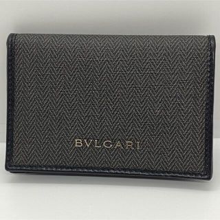 ブルガリ(BVLGARI)の【美品】BVLGARI 名刺入れ ブルガリ カードケース ウィークエンド (名刺入れ/定期入れ)