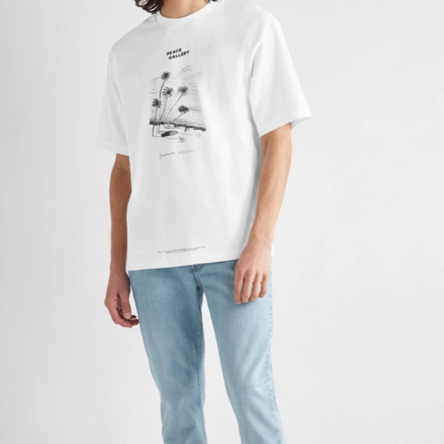 定価20350円21ss Acne Studios Tシャツ　ホワイト