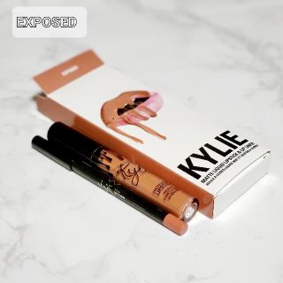 カイリーコスメティックス(Kylie Cosmetics)のKYLIE COSMETICS Lip & Lipライナーセット　Exposed(口紅)