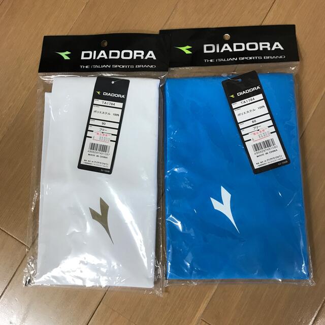 DIADORA(ディアドラ)のディアドラ メンズバンダナ2枚セット スポーツ/アウトドアのサッカー/フットサル(ウェア)の商品写真