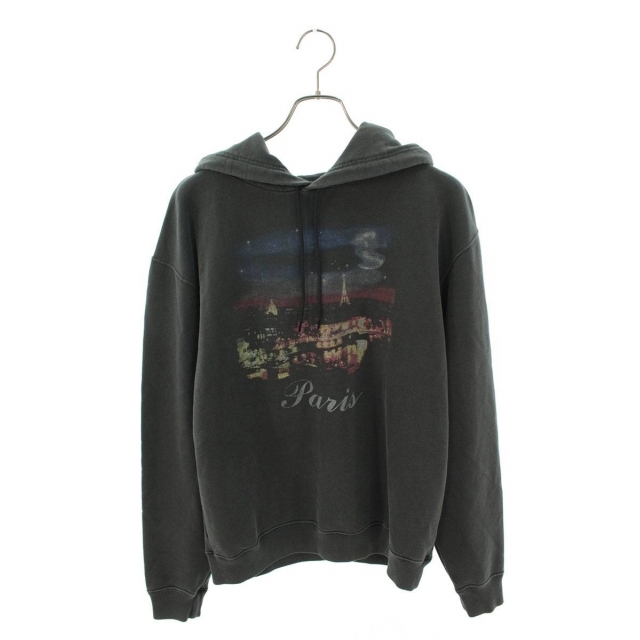 新品 】 Ba - バレンシアガ 18SS 508191 TYK37 パリプリントパーカー L