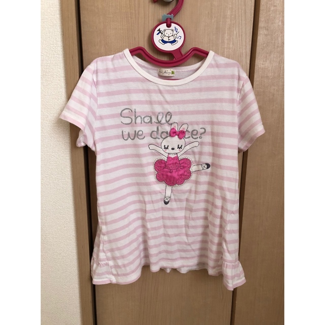 Tシャツ キッズ/ベビー/マタニティのキッズ服女の子用(90cm~)(Tシャツ/カットソー)の商品写真