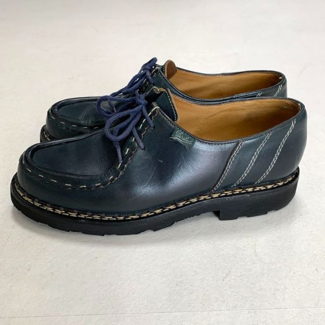 Paraboot(パラブーツ)のParaboot × SHIPS 別注 MORZINE ネイビー クロムエクセル メンズの靴/シューズ(スリッポン/モカシン)の商品写真