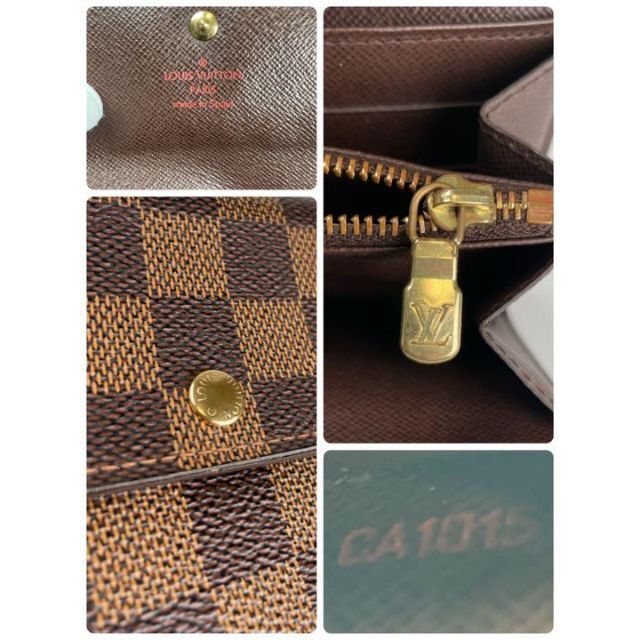 LOUIS VUITTON(ルイヴィトン)のルイヴィトン/ダミエ/ポルトフォイユ・サラ/長財布 レディースのファッション小物(財布)の商品写真