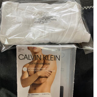 カルバンクライン(Calvin Klein)のカルバンクラインメンズアンダーシャツとボクサーパンツ2色の３点セット(ボクサーパンツ)