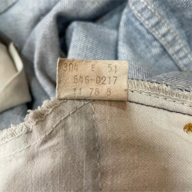 Levis リーバイス　646 42talon ベルボトム　フレア　オレンジ