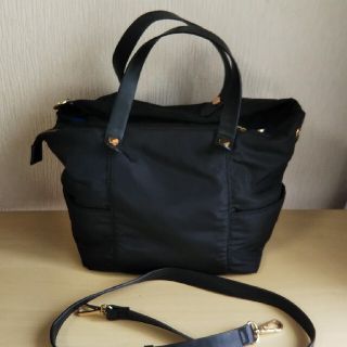 ザラ(ZARA)の★専用です★   ザラ★ZARA トートバッグ ショルダーベルト付き(ブラック)(トートバッグ)