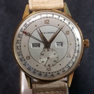 モバード(MOVADO)の特価 モバードカレンドマティック18K金無垢 Cal.475 　デッドストック(腕時計(アナログ))