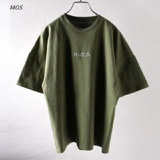 ルーカ(RVCA)のRVCA ロゴ半袖Tシャツ モスグリーン(Tシャツ(半袖/袖なし))