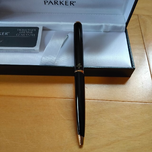 Parker(パーカー)の新品未使用 パーカー ソネット ブラックGT ペンシル☆Parker インテリア/住まい/日用品の文房具(ペン/マーカー)の商品写真