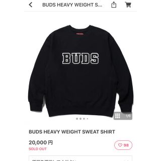 ワコマリア(WACKO MARIA)のBUDS HEAVY WEIGHT SWEAT XXXL(スウェット)