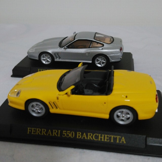 Ferrari(フェラーリ)のFerrari550&575　他6台セット1/43スケールモデル(リユース) エンタメ/ホビーのおもちゃ/ぬいぐるみ(ミニカー)の商品写真