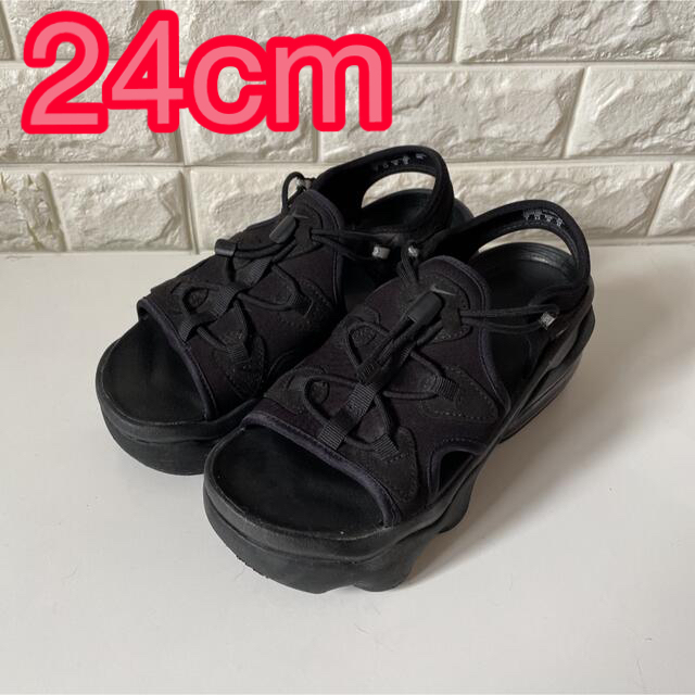 サンダルNIKE エアマックスココ　ブラック　24cm