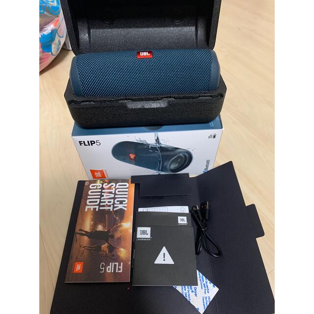 JBL ワイヤレススピーカー FLIP5 BLUE - スピーカー