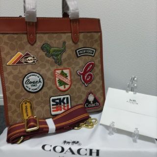 COACH - COACH コーチ フィールド トートバッグ レキシー 恐竜 希少 ...