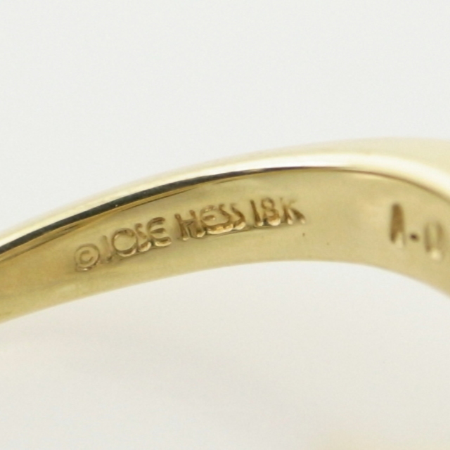 ホセヘス ダイヤモンドリング 指輪 12.5号 K18(18金 イエローゴールド) レディースのアクセサリー(リング(指輪))の商品写真