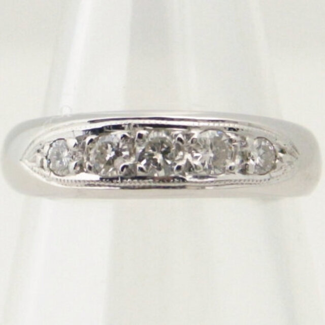 MIKIMOTO(ミキモト)のミキモト ダイヤモンドリング Pt950（プラチナ 白金）指輪 11号 レディースのアクセサリー(リング(指輪))の商品写真