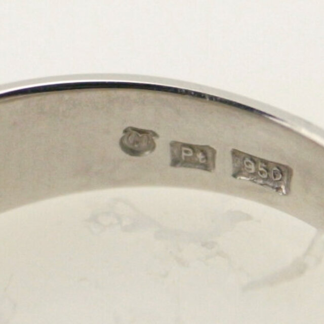 ミキモト ダイヤモンドリング Pt950（プラチナ 白金）指輪 11号 4