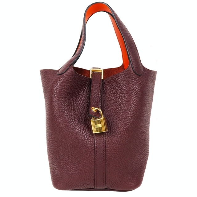 エルメス HERMES ピコタンロックPMエクラ ハンドバッグ レディ