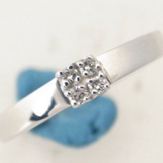 スタージュエリー(STAR JEWELRY)のスタージュエリー ダイヤリング 7号 K18WG(リング(指輪))