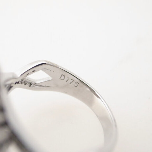 ダイヤモンドリング 指輪 K18WG(18金 ホワイトゴールド) レディースのアクセサリー(リング(指輪))の商品写真