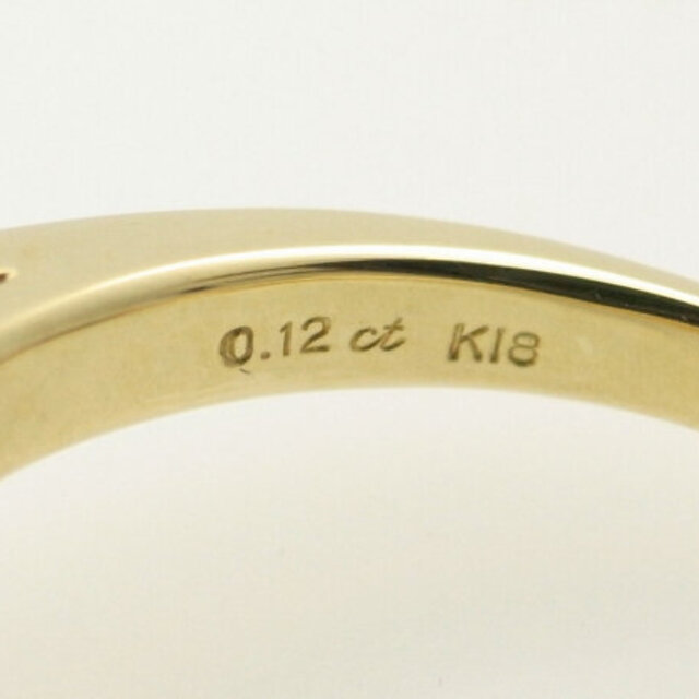 ゴールデンパール ダイヤモンドリング K18YG(18金 イエローゴールド) 21号 指輪 売れ筋商品 レディース 