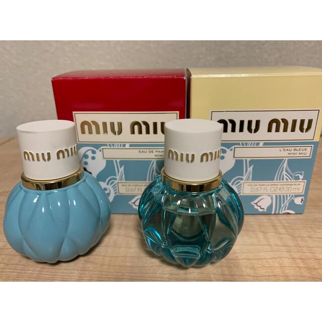 miumiu(ミュウミュウ)のmiumiu 香水20mlセット コスメ/美容の香水(香水(女性用))の商品写真