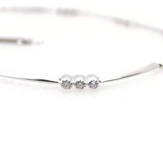 スタージュエリー(STAR JEWELRY)のスタージュエリー ダイヤモンドブレスレット K18WG(18金 ホワイトゴールド)(ブレスレット/バングル)