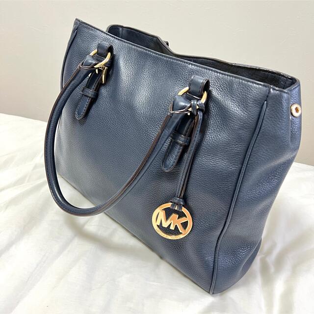 MK Michael Kors マイケルコース　ハンドバッグ　紺