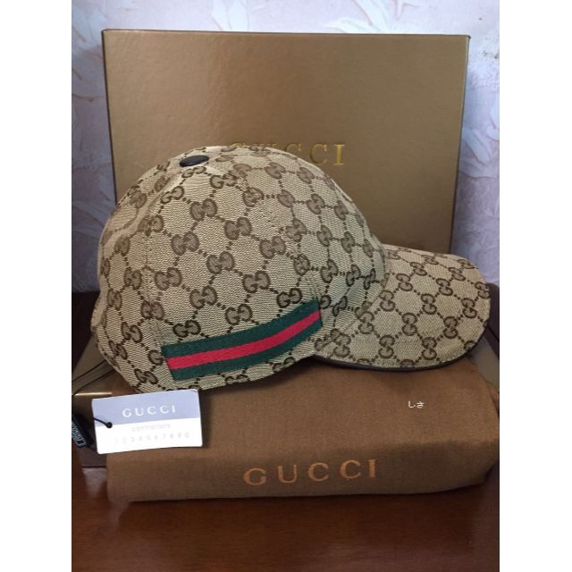 お買い得人気】 Gucci - GUCCI グッチ キャップ 帽子 男女兼用の通販