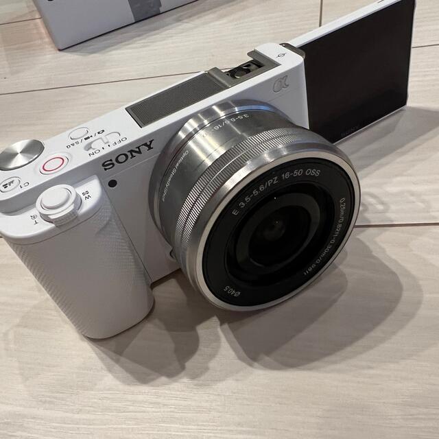 35%OFF】 SONY - SONY ZV-E10 パワーズームレンズキットホワイト