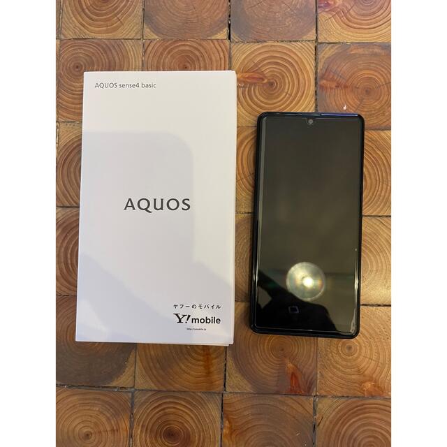 AQUOS sense4 basic アクオス　スマホ　ワイモバイル　【品】 4