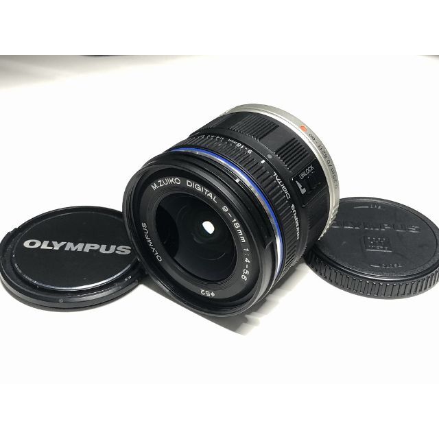 OLYMPUS(オリンパス)の935 マイクロフォーサーズ 9-18mm Olympus M.ZUIKO 広角 スマホ/家電/カメラのカメラ(レンズ(ズーム))の商品写真