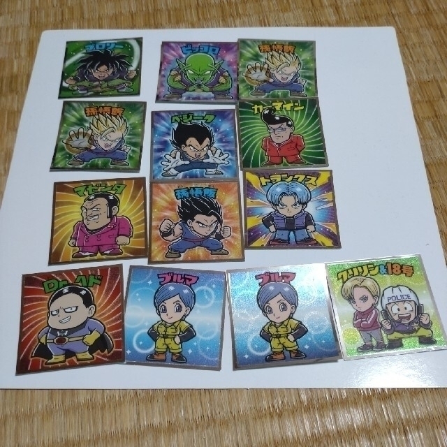 ドラゴンボール(ドラゴンボール)のドラゴンボールマンチョコシール超5枚300円コメントにて商品を5点お知らせ下さい エンタメ/ホビーのコレクション(その他)の商品写真