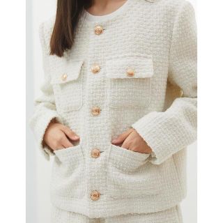 RANDEBOO / tweed jacket(テーラードジャケット)