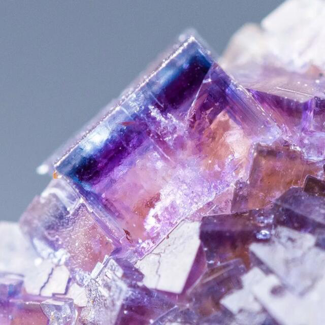 ドイツ産 フローライト 蛍石 母岩 天然石 鉱物標本 fluorite 鉱物
