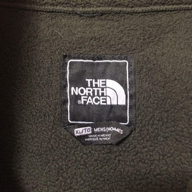 THE NORTH FACE(ザノースフェイス)の美品US規格ノースフェイスデナリジャケット刺繍ロゴ緑アースカラー黒ブラックカーキ メンズのジャケット/アウター(ブルゾン)の商品写真